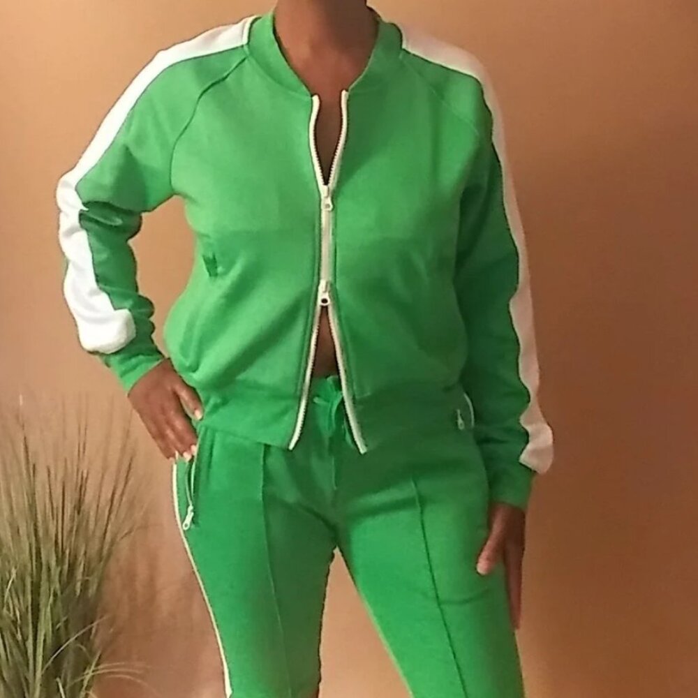 Women's Green Goddess Short set